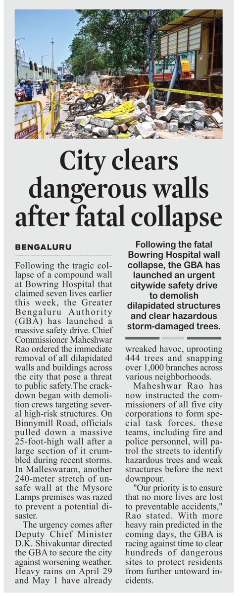 Greater Bengaluru Authority tweet media