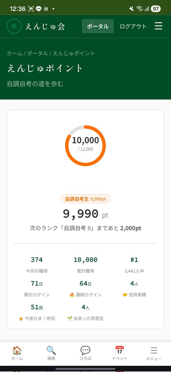 AK___1107's tweet photo. 自調自考生達成！ https://t.co/0TJDYbqIq7