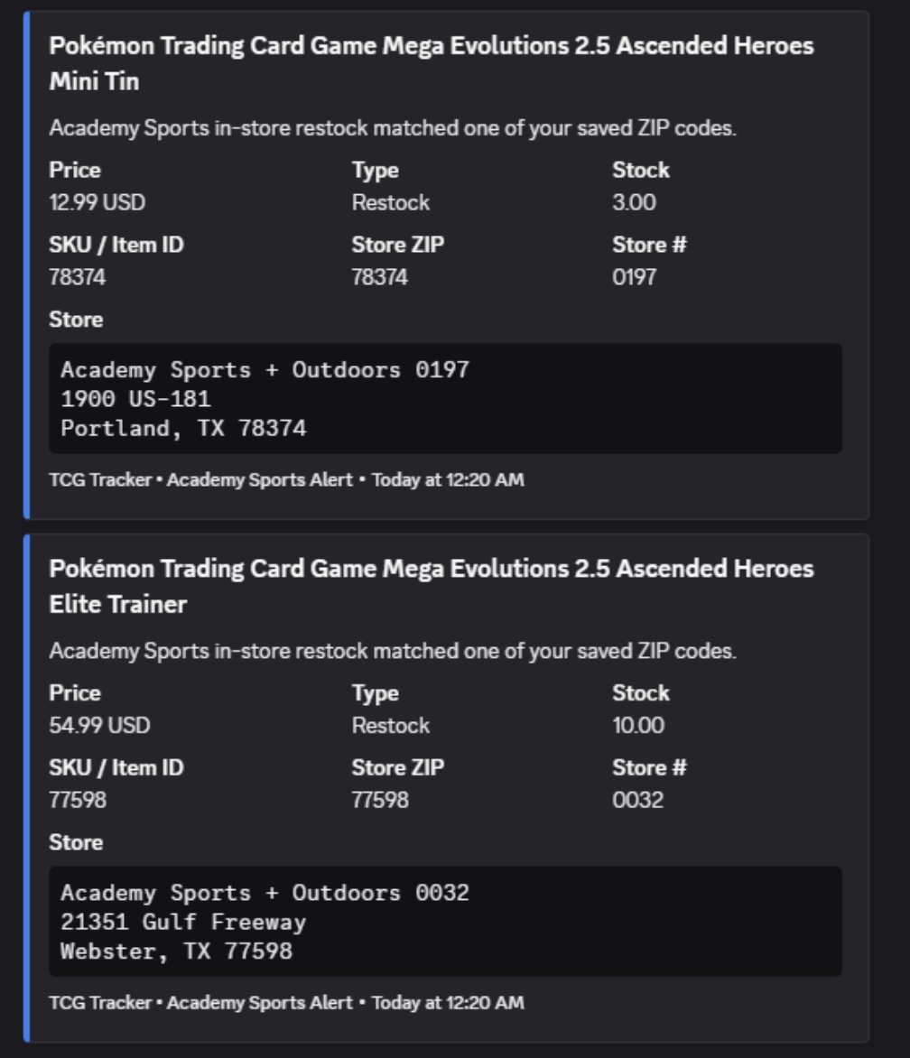 Pokémon Deals, Restock and Alerts tweet media