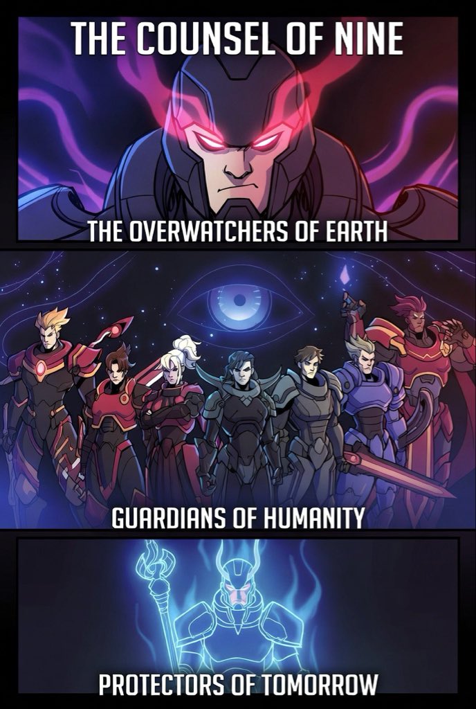 MasterNumber9's tweet image. Pretty sure @elonmusk is part of the counsel of Nine. 
Only he can Make Aliens Great Again 
#MAGA