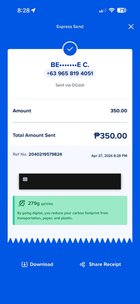 Proof of transaction.

Tysm po my dearest clients for trusting my service. 
Grateful and bless with you all. 🤍