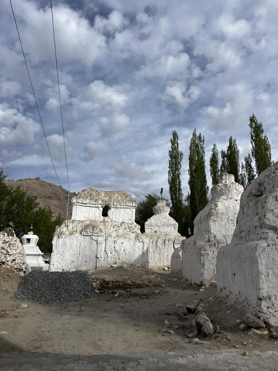 Espressobae1's tweet image. Blessings older than the wires above them. #blessed #chorten #grateful