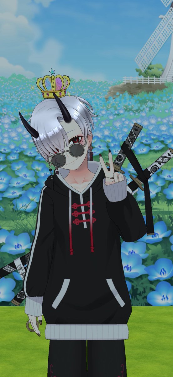 su_uREALITY's tweet photo. ←ネモフィラが似合う男
                                   番傘が似合う男→ https://t.co/Tc5EYRqnAx