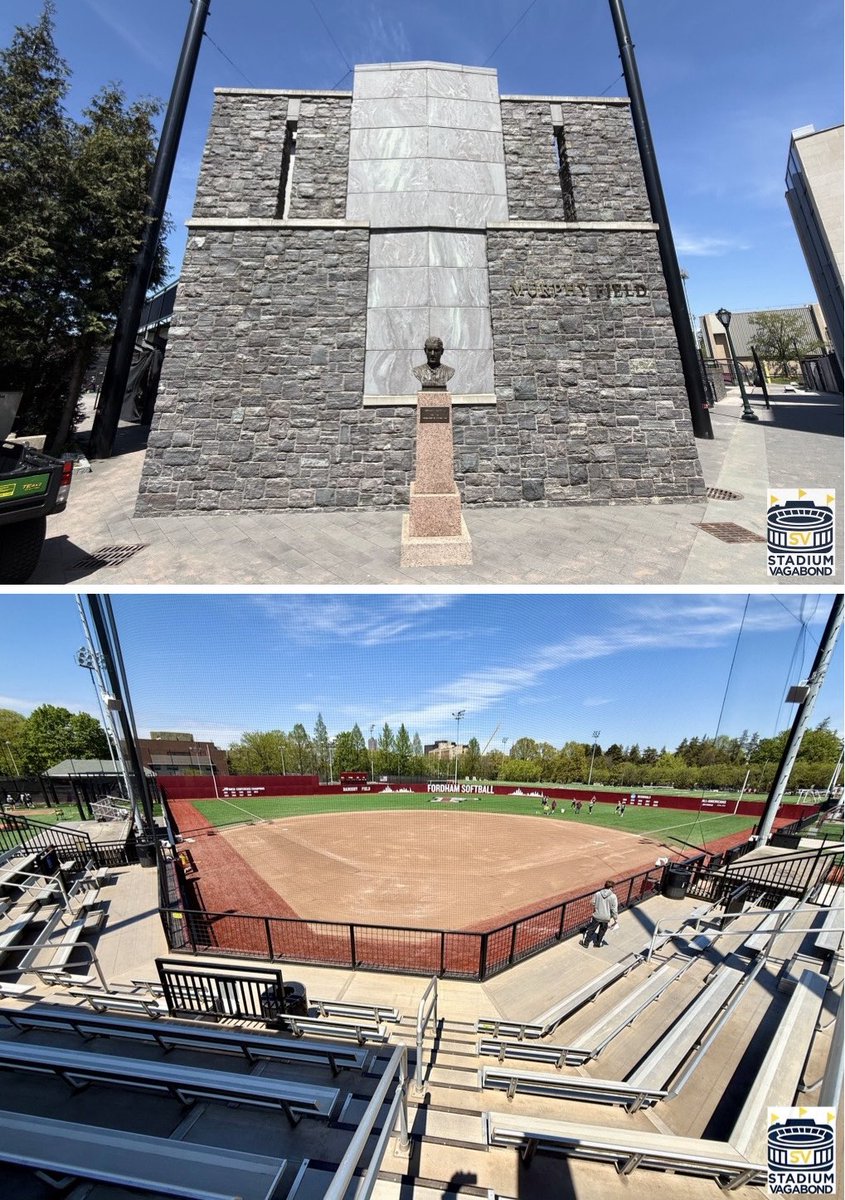 StadiumVagabond's tweet photo. 🏟️ Stadiums of the Fordham University Rams 🐏🗽 Bronx, NY
📸 Circa 2026

🏀 Rosehill Gymnasium
🗓️ Opened: 1925
🪑 Capacity: 3,200

🏈⚾️ Jack Coffey Field
🗓️ Opened: 1930
🪑 Capacity: 7,000

🥎 Bahoshy Softball Complex
🗓️ Opened: 2005
🪑 Capacity: 500

#FordhamRams #BronxNY https://t.co/bZ83nTsN75
