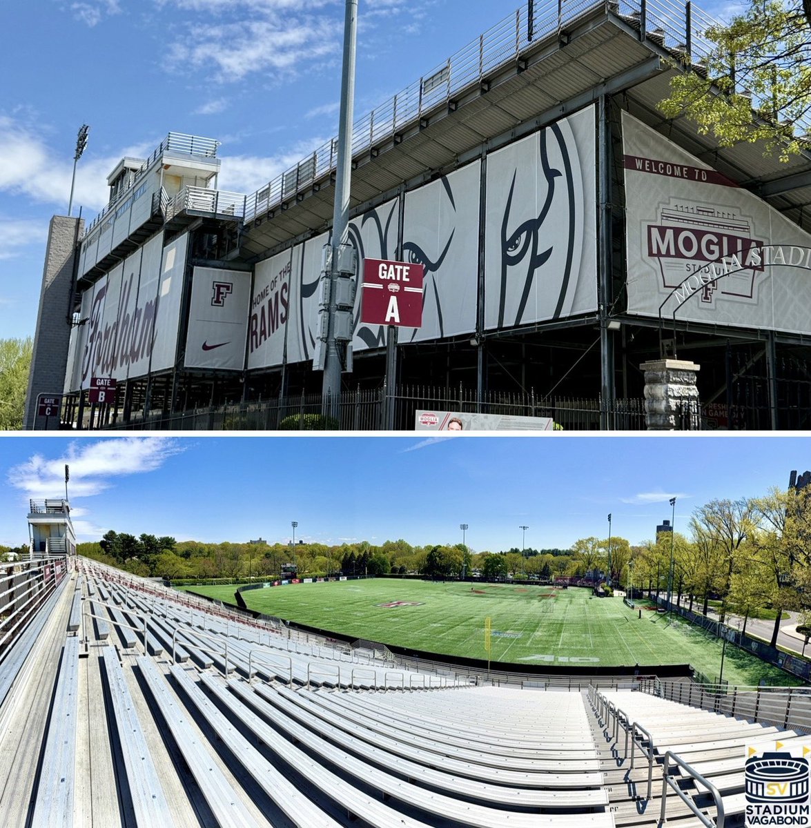 StadiumVagabond's tweet photo. 🏟️ Stadiums of the Fordham University Rams 🐏🗽 Bronx, NY
📸 Circa 2026

🏀 Rosehill Gymnasium
🗓️ Opened: 1925
🪑 Capacity: 3,200

🏈⚾️ Jack Coffey Field
🗓️ Opened: 1930
🪑 Capacity: 7,000

🥎 Bahoshy Softball Complex
🗓️ Opened: 2005
🪑 Capacity: 500

#FordhamRams #BronxNY https://t.co/bZ83nTsN75