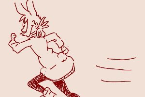 「ちかごろのらくがき1 スピードスターマグロ」|うちうのイラスト