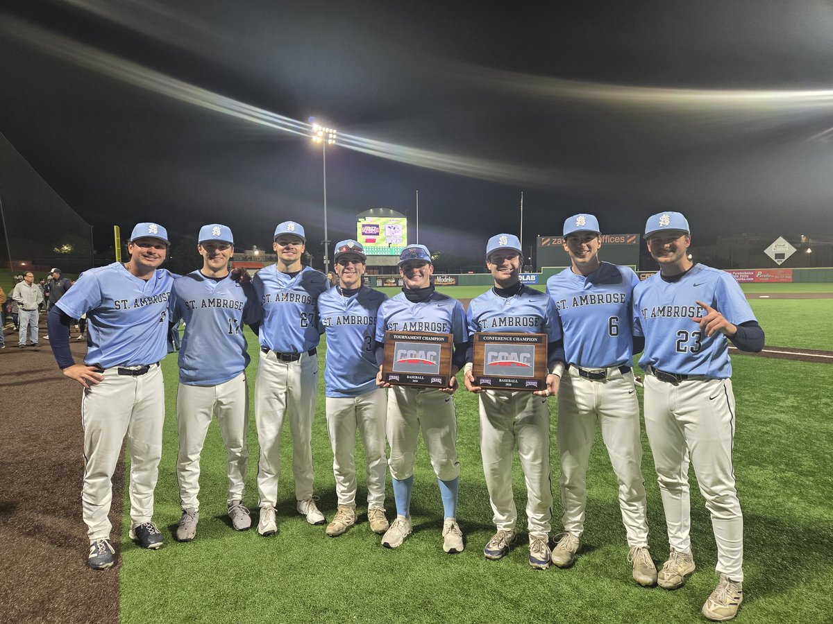 St. Ambrose University Baseball tweet media