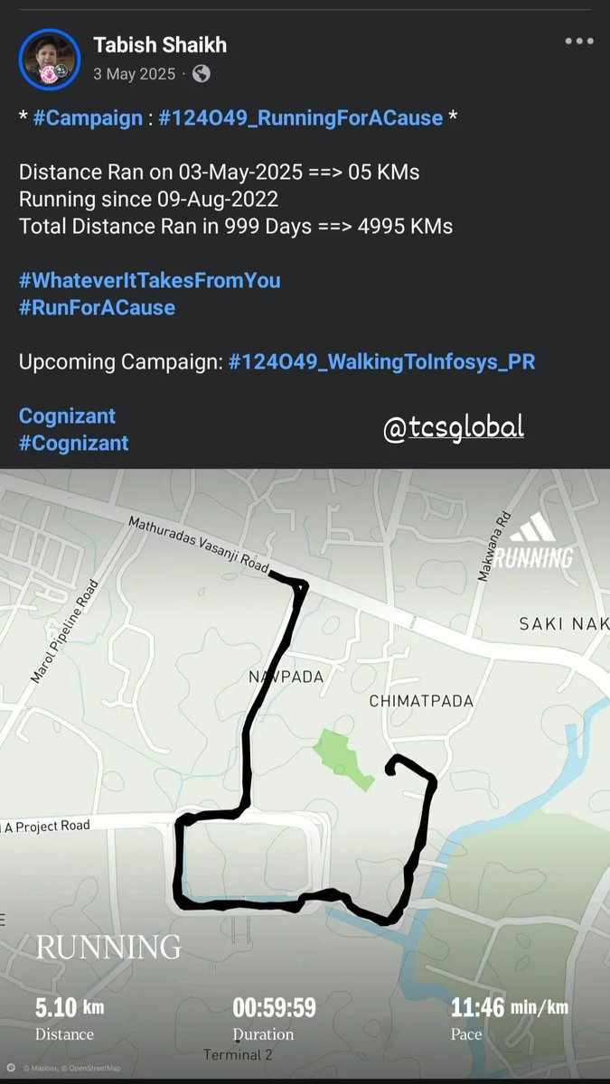 TabishSk21's tweet image. Motivational quotes for corporate Employees:
* #Campaign  : #124O49_WalkingForACause  *

Because, this was the visa processing center for my onshore journeys it only seems fitting to kick off the Campaign from VFS Global Visa application center in Mumbai