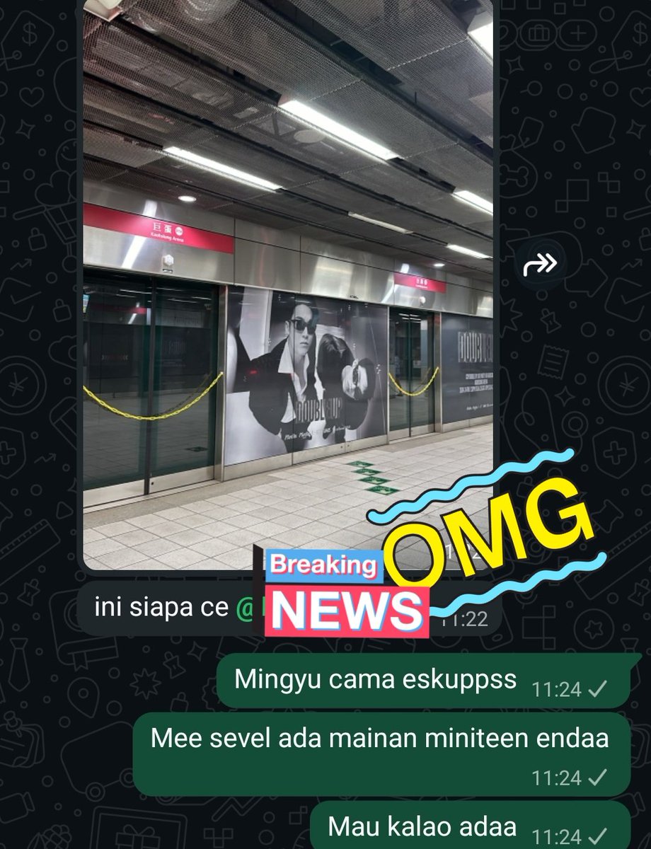 Novinopii90's tweet image. Pagi2 dikirimin capture sama MeCil akuhhh dr Kaoshiung #cxm #mingyu #scoups awas jajan sevel @munijin8