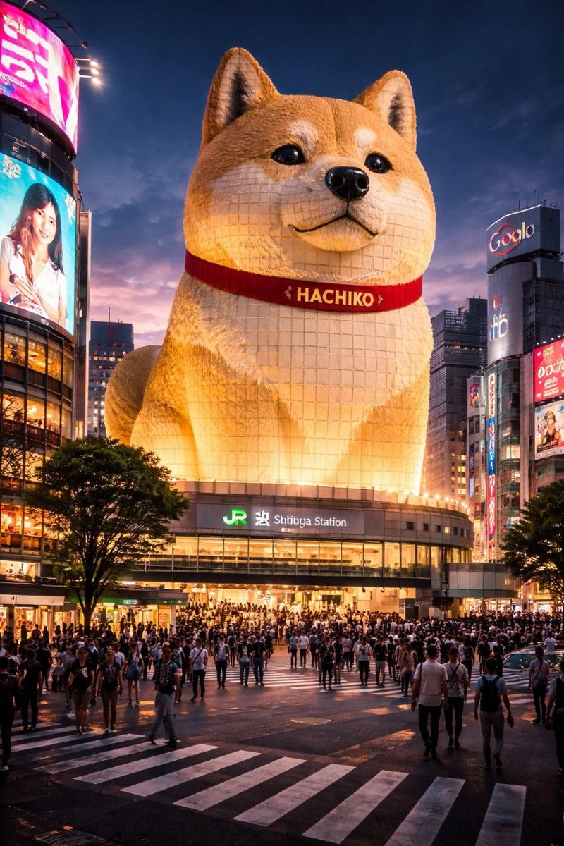 Hachi Fan tweet media