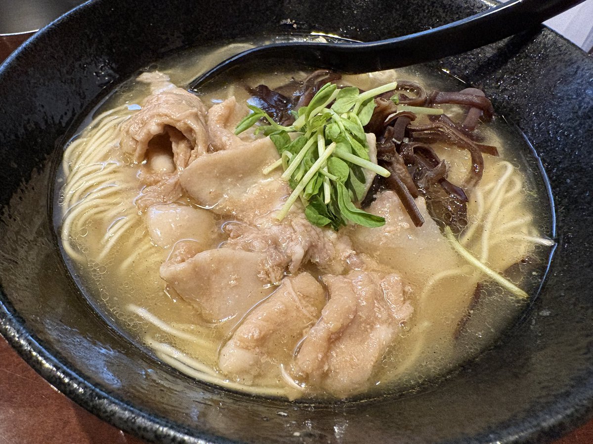 神の一杯を食した