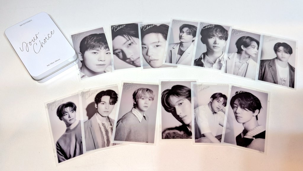 mdk_kpop's tweet image. 💎SEVENTEEN💎

Your Choice インスタントフォトセット入荷しました‼️‼️

#SEVENTEEN #세븐틴 #SCOUPS #JEONGHAN #JOSHUA #WOOZI #DK #SEUNGKWAN #HOSHI #JUN #THE8 #DINO #WONWOO #MINGYU #VERNON