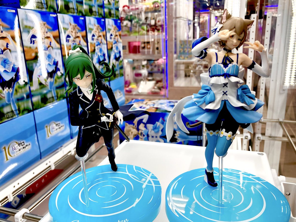 GiGO_nagaoka's tweet image. 🆕新入荷情報🆕

TVアニメ『Re:ゼロから始める異世界生活』 
#GiGO限定 王選候補者と騎士フィギュア 第2弾 ークルシュ陣営ー 

クルシュ様とフェリスのフィギュアが登場です💚🩵

皆さまのご来店お待ちしております‼️

#GiGO 
#リゼロ