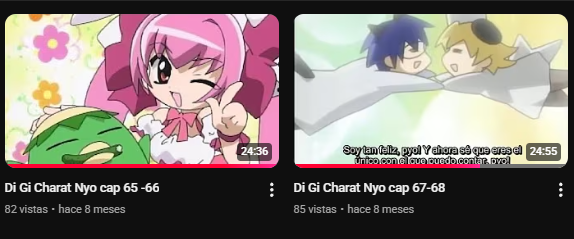 DiGiCharat_ES's tweet photo. Como sabrán, los episodios de Di GI Charat Nyo 33 y 34, no fueron doblados al español latino.

Pero no se preocupen, encontré un canal donde se subieron dichos capítulos con subtítulos en español. https://t.co/xqqr8DsgyZ