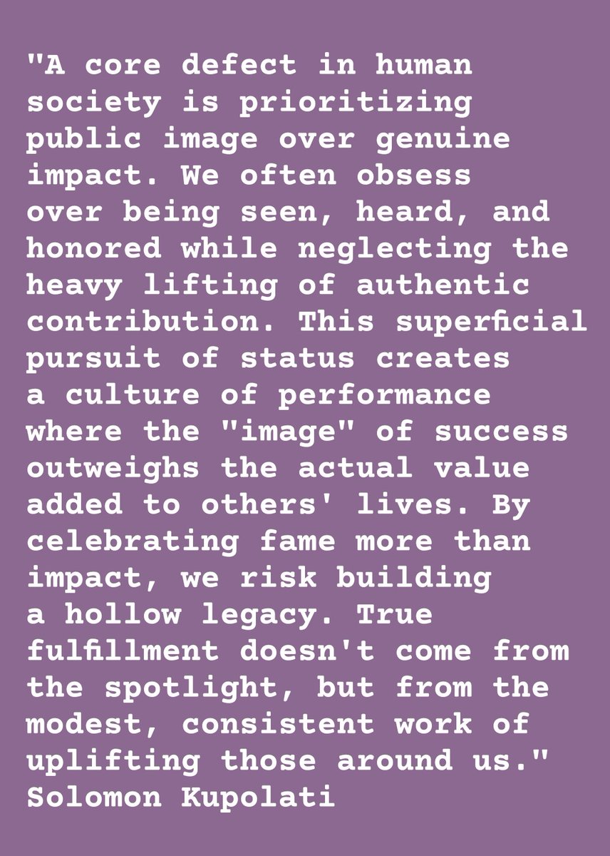 juyikupolati's tweet image. Celebrating #fame over #impact has become a fundamental danger of the human societal landscape.