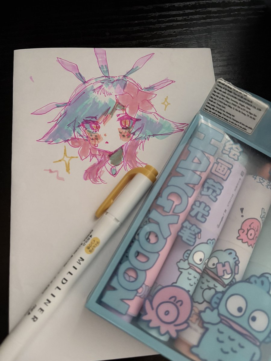 このペンで色塗るの難しかったやつ