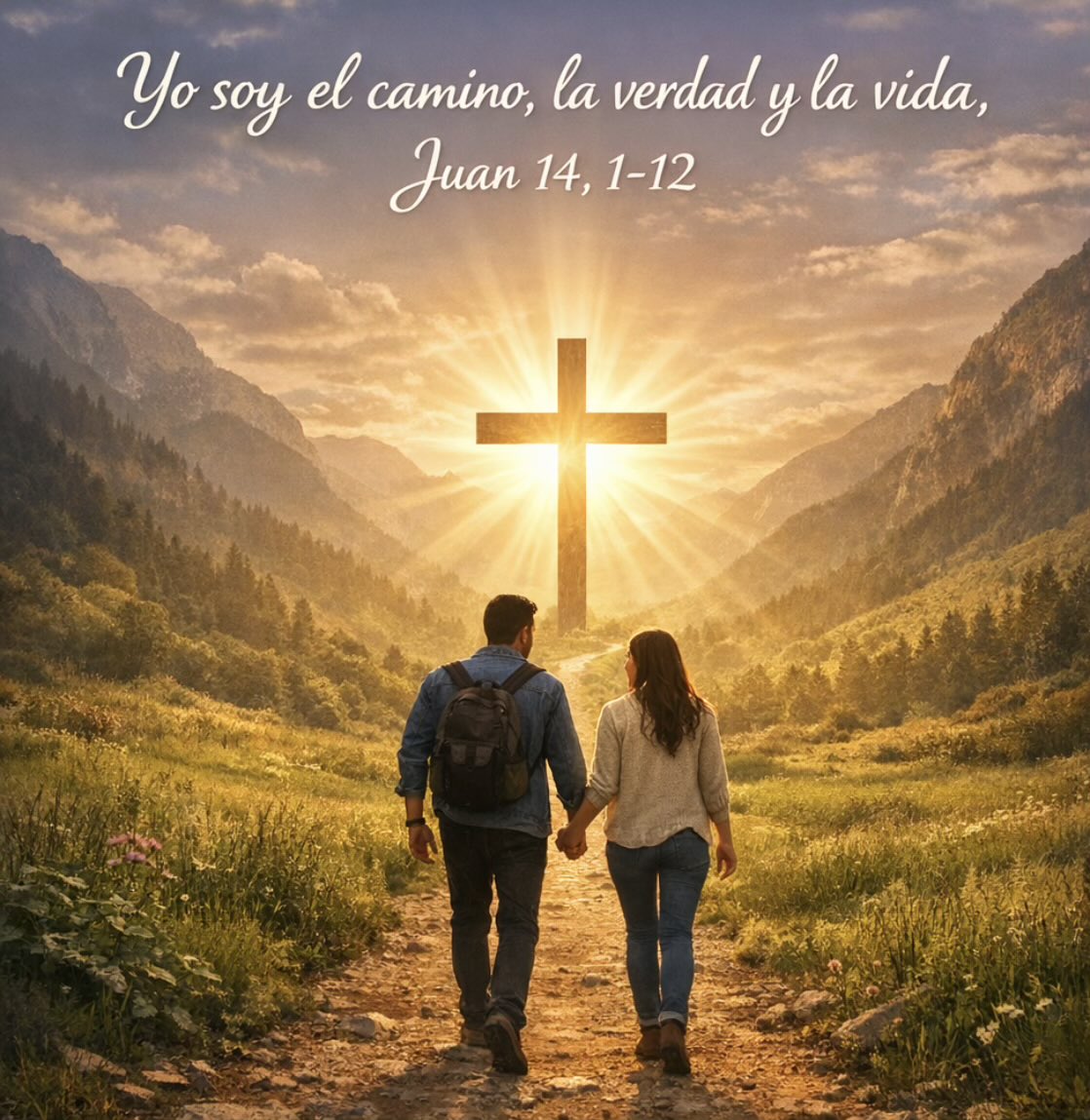 TtJavie's tweet image. #EvangelioDeHoy #EvangelioDelDia 
#Domingo 3 de Mayo 2026

Juan 14, 1-12

Entonces Tomás le dijo: "Señor, no sabemos a dónde vas, ¿cómo podemos saber el camino?" Jesús le respondió: "Yo soy el camino, la verdad y la vida. Nadie va al Padre si no es por mí. ”