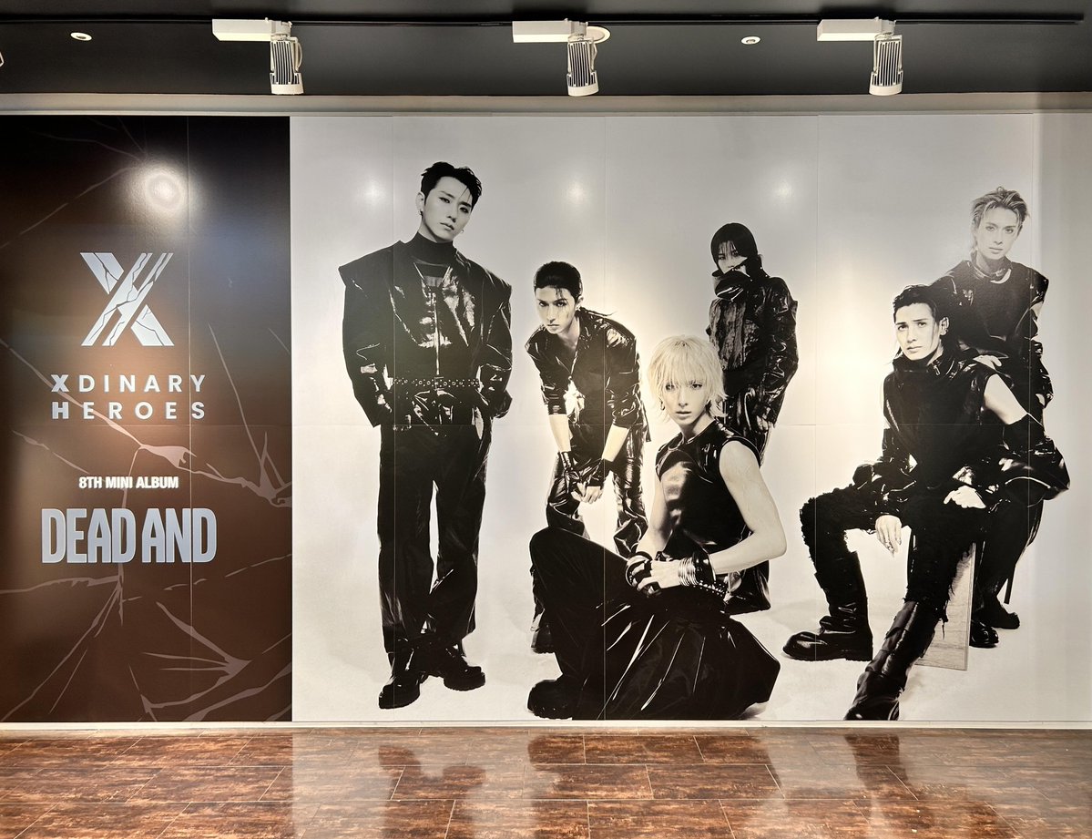 タワ渋kpop】 #XdinaryHeroes 8th Mini Album 『DEAD AND』 5Fにて販売