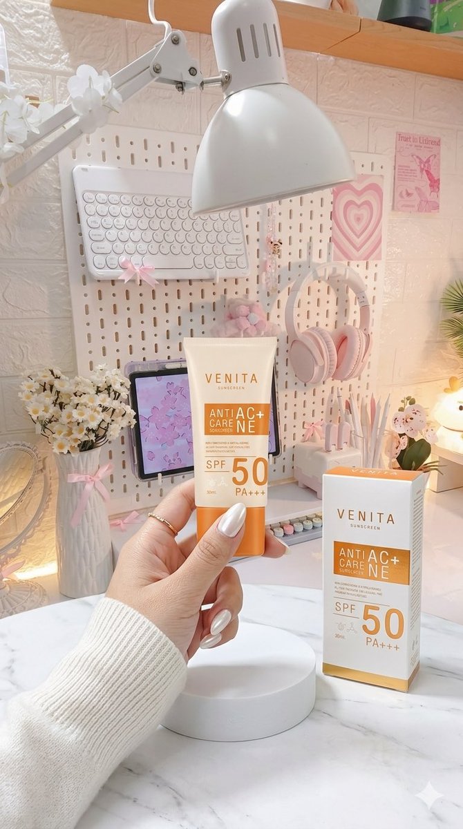 Zomsmile11499's tweet image. ￼￼🌞🧡 ครีมกันแดดเวนิต้า Venita Anti-Acne Care Sunscreen SPF50/PA+++ เนื้อครีมเจล บางเบา

กัด 📍s.shopee.co.th/AUqWZ856Sk

พิกัด 🍊ARA-TAK-SRM

#VenitaAnti
#ครีมกันแดดเวนิต้า
#Sunscreen
#ร้านเด็ดแอปส้ม
#ExclusiveDeal