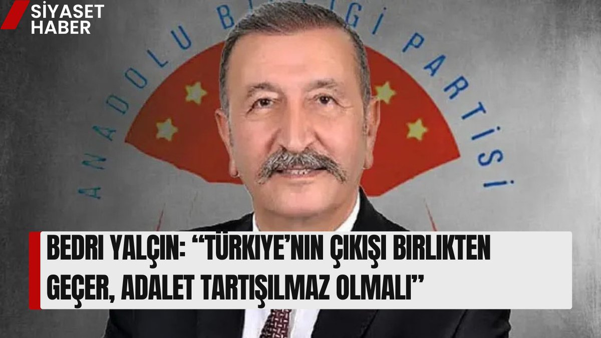 siyasethaberTM's tweet photo. Bedri Yalçın: “Türkiye’nin Çıkışı Birlikten Geçer, Adalet Tartışılmaz Olmalı”

https://t.co/cudhVKjZsM

@BedriYa09635068 https://t.co/jzKw2BQm2b