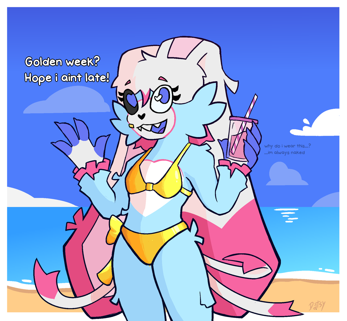 ItzDatsy's tweet photo. golden week !!
#furryart #furry https://t.co/f64XI9y8x3