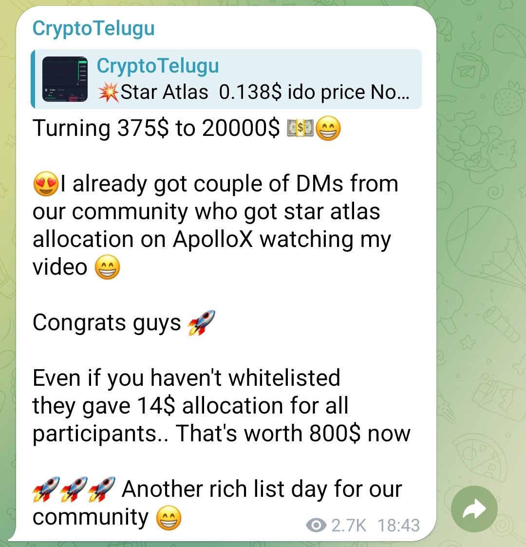 CryptoTelugu tweet media