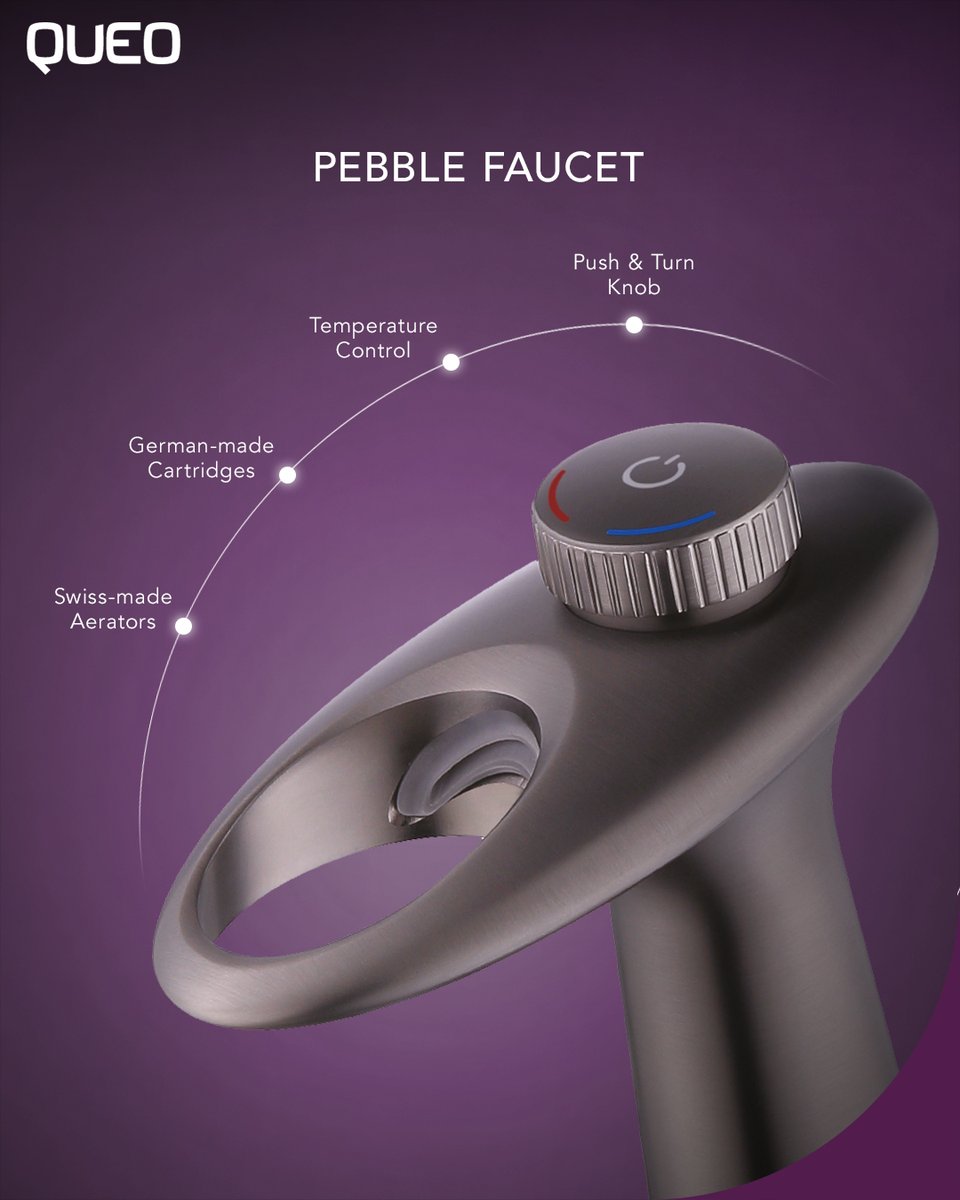 queobathrooms's tweet image. Inspired by the river-smoothed pebble, this faucet blends ergonomic design and a comfortable grip, bringing a sense of luxury to your routine.

#Queo #LuxuryFaucet #BathroomDesign #ModernBath #ErgonomicDesign
