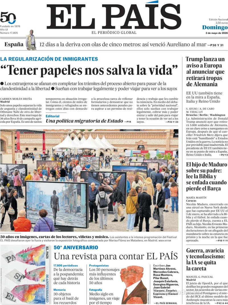 vittart75's tweet image. Espagne. La régularisation des #migrants : passer du statut de clandestin à la liberté, pouvoir travailler légalement, gagner davantage. #immigration