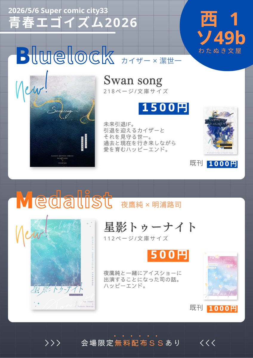 4/1　5/6西1ソ49b tweet media