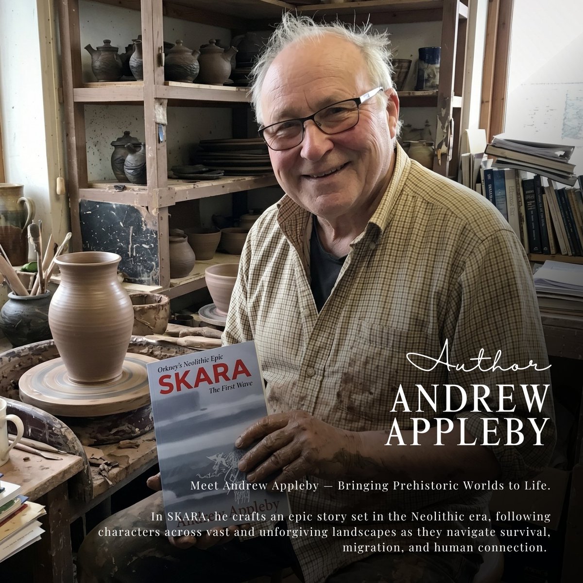FirstEditing's tweet photo. Meet Andrew Appleby — Bringing Prehistoric Worlds to Life. 

https://t.co/fXMEs4llWT

#MeetTheAuthor #AndrewAppleby #SKARA #FirstEditing #HistoricalFiction #EpicStorytelling #AdventureBooks #BookAuthors #WritingCommunity #AmWriting https://t.co/9tXD1XZuQb