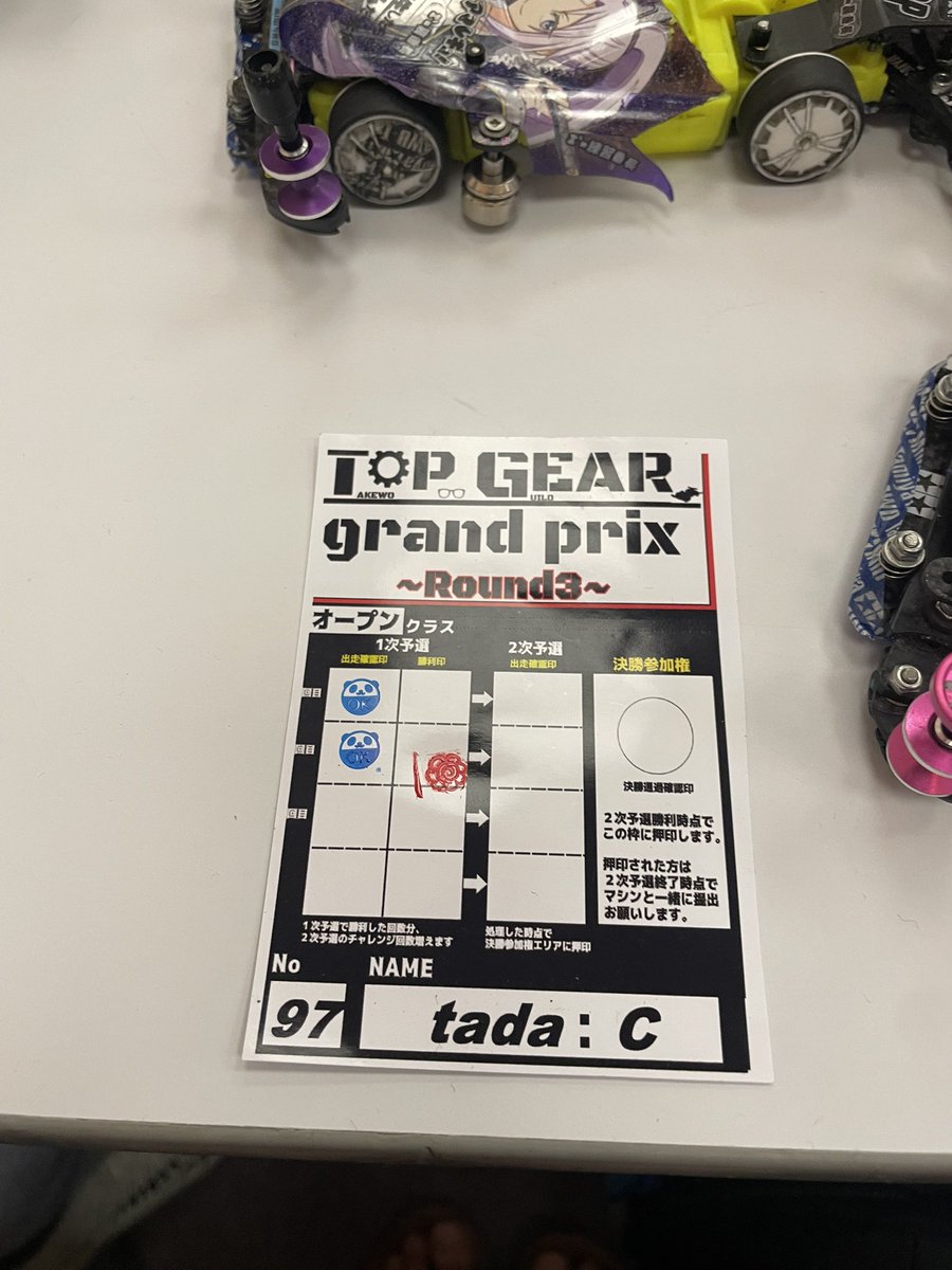 tada10139231's tweet image. 何とか1勝は出来た🙌
 #TOPGEAR