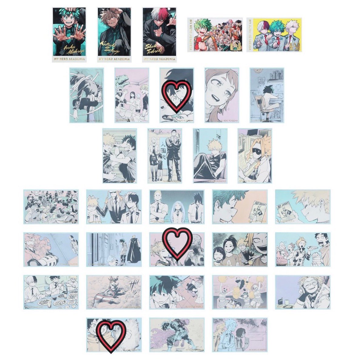 hpmi666's tweet photo. 【交換】僕のヒーローアカデミア　原画展　
メモリアルコレクション

譲）写真1
求）写真🩷

郵送のみ
検索よりお気軽にお声掛け下さい https://t.co/p7eKovbCXv