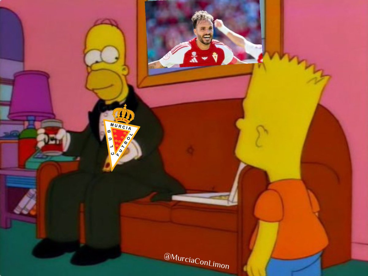 - ¿porque tan elegante?
- Hoy juega el Real Murcia muchacho, glorioso e inmortal.