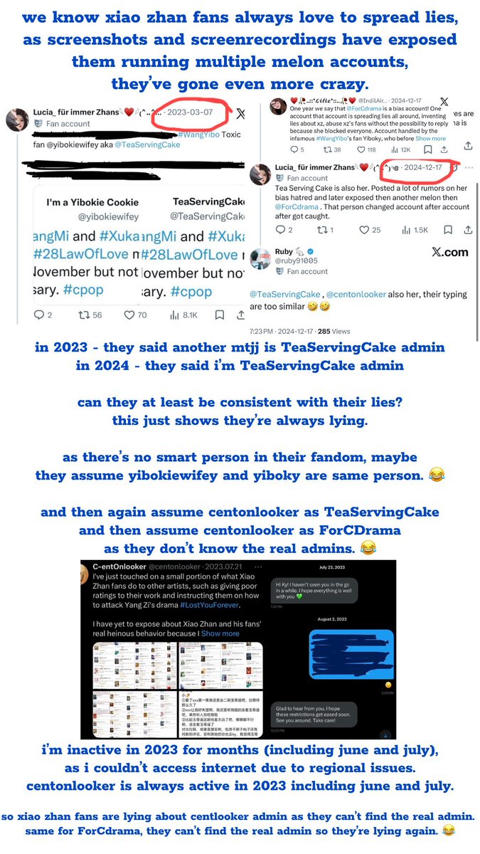 CdramaAddicted's tweet photo. It’s funny how you talk like that when you’re fans of Xiao Zhan. There have been allegations that he was racist toward Indian people, yet you all stay silent about it.
#xiaozhan #zhanglinghe #xfx https://t.co/Oo83eccDYJ
