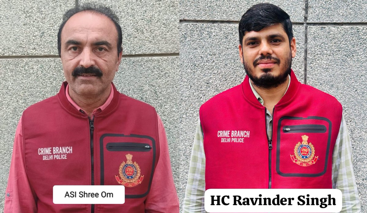 Crime Branch Delhi Police tweet media