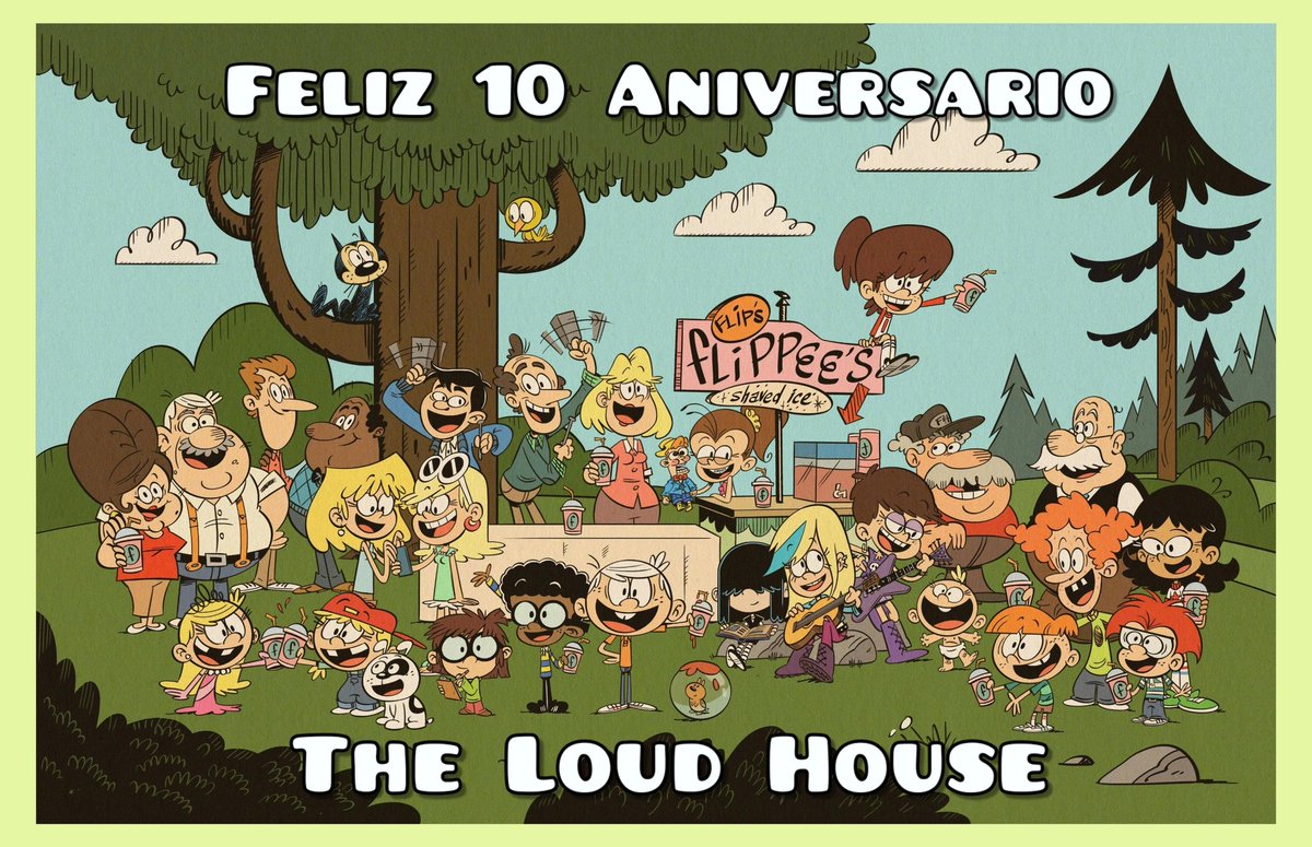 DangeloAlcalde's tweet image. Hoy celebramos 10 años de The Loud House, la querida serie de Nickelodeon creada por Chris Savino 🏠🎉
¡Gracias por tantas risas y aventuras junto a Lincoln y su gran familia! 💛
#TheLoudHouse #10Años #Nickelodeon