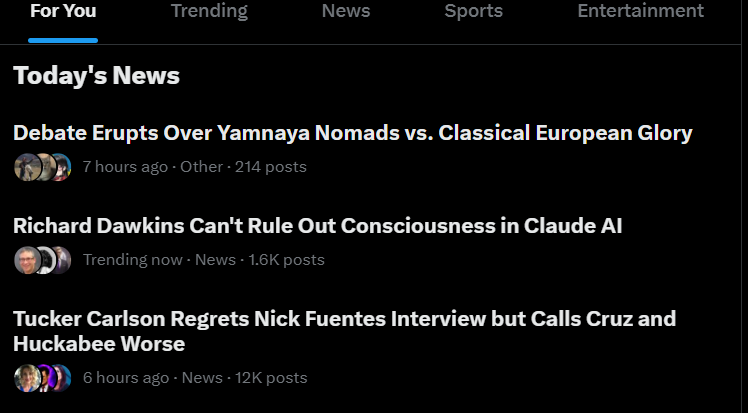 WTF are these slop recomendations....?