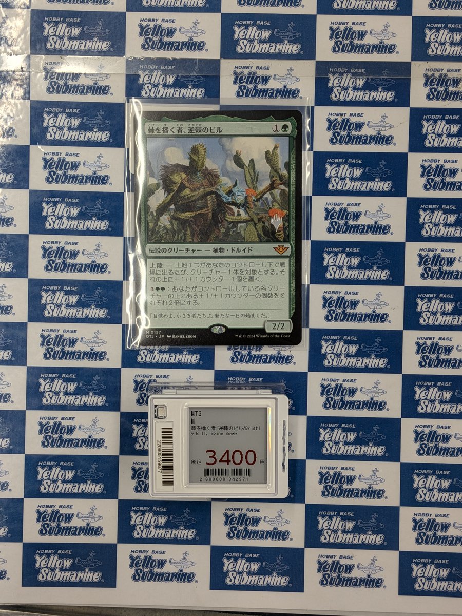 入荷情報】【MTG】 《棘を播く者、逆棘のビル/Bristly Bill, Spine