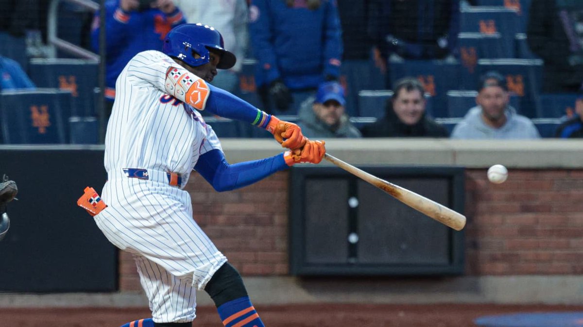 SNYtv's tweet photo. Mets' Ronny Mauricio fractures thumb against Angels, to be placed on IL https://t.co/VNIZjF060S https://t.co/z2zFM5OL8W