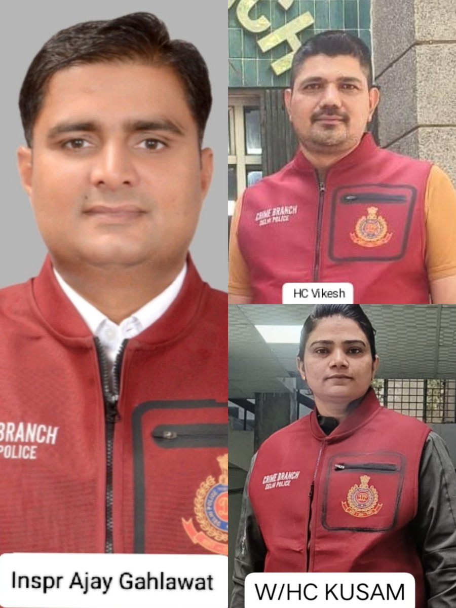 Crime Branch Delhi Police tweet media