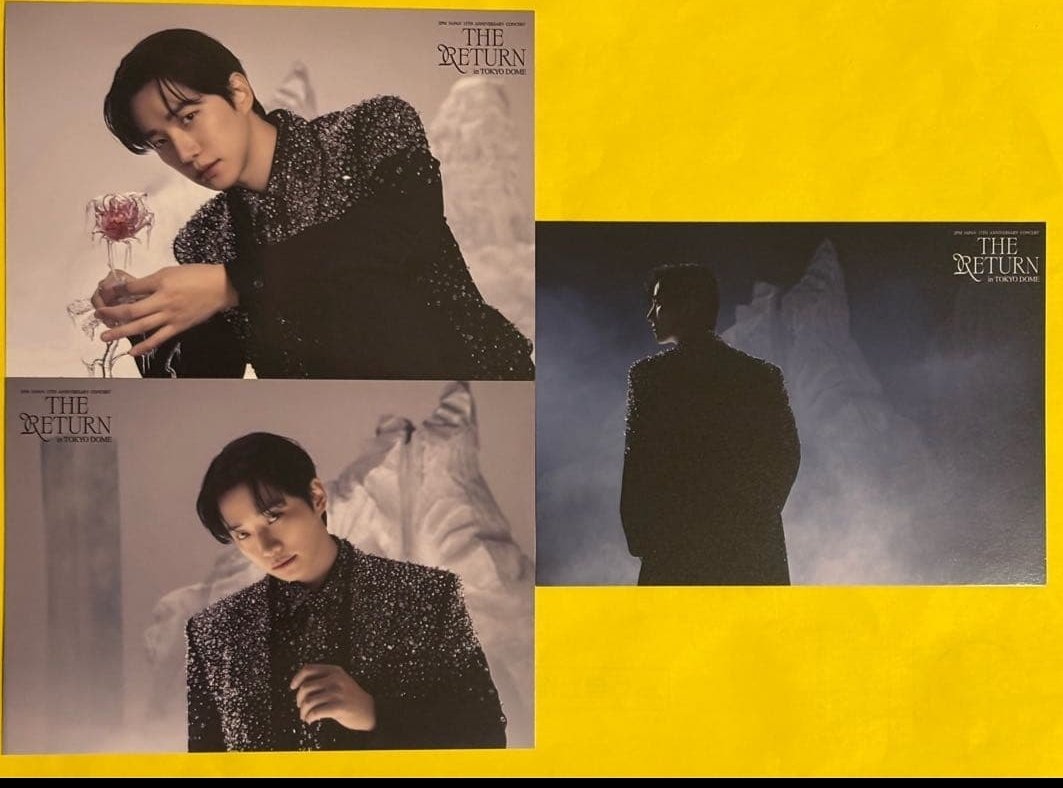 2PM THE RETURN MD　
【トレカ交換】

【譲】画像①
(チャンソン3種、ニックン2種、
テギョン3種、ウヨン、JUN.K 1種)
【求】画像②③以外のジュノ

ドーム交換または郵送交換

よろしくお願いします🙇‍♀️

#2PM
#2PM_THE_RETURN
#THE_RETURN_TokyoDome