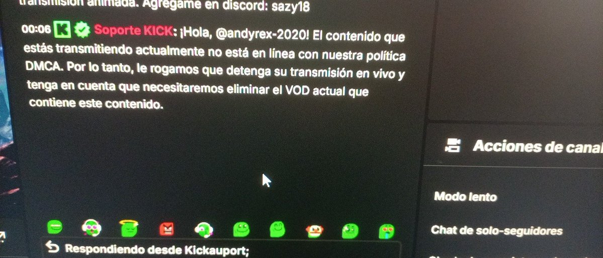 andy_rex22485's tweet image. Si antes dejaban q fue aora #kick tas bajando de nivel🥲🥲🥲