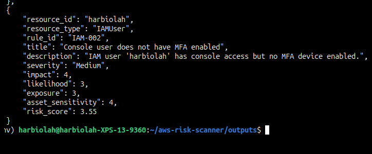 Harbiolah68's tweet image. Day 3 of building my AWS Risk Scanner 🚀

Implemented IAM checks for MFA enforcement

Flagged users with console access but no MFA (Medium risk)

Authentication gaps like this are a common attack entry point

Building in public 🔐
@ireteeh 
#AWS #CyberSecurity