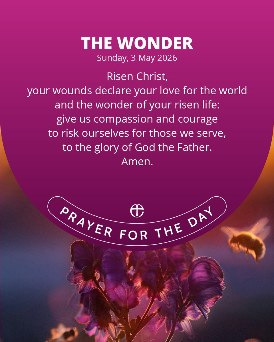 Have you prayed using the audio version of today's prayer?

Go to cofe.io/TodaysPrayer to learn more.