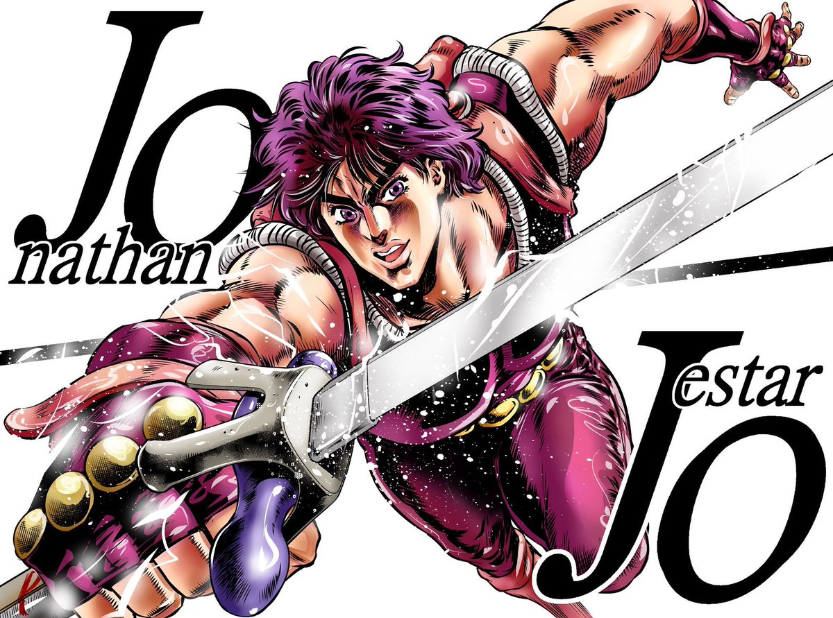 #GWはフォロワーさんが増えるらしい
ので、過去絵ですが再掲 その3

ジョジョ関連のカラー絵です(シリアス版) 