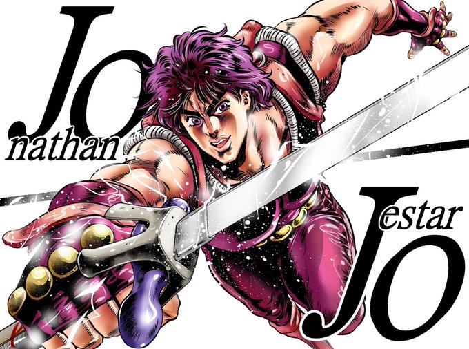 #GWはフォロワーさんが増えるらしい ので、過去絵ですが再掲 その3 ジョジョ関連のカラー絵です(シリアス版)