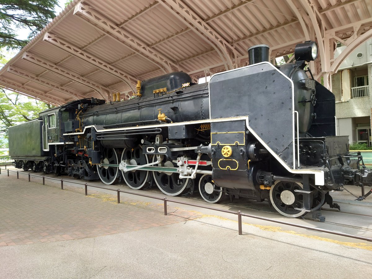 hayabusa_747's tweet photo. 勾当台公園から徒歩10分で西公園に到着。SL広場に保存されてる「蒸気機関車C601」を久しぶりに観に行きました。綺麗な状態で保存され、運転席に入ることも出来ました。#C601 https://t.co/Jmrngs7q6F