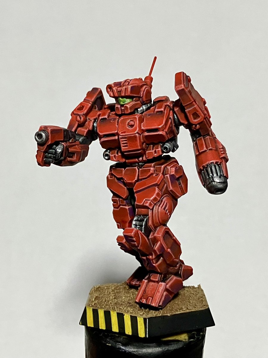 nohara_painter's tweet image. チャージャーwip
エッジの立ち上げが完了しました。マーキングは残りのモデルとまとめて塗ります。
#battletech #バトルテック