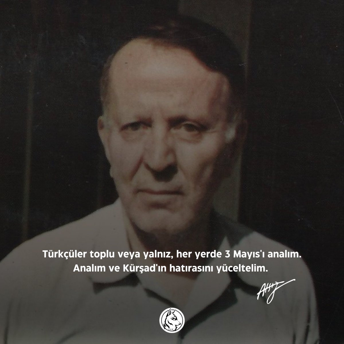 Türkçüler toplu veya yalnız, her yerde 3 Mayıs'ı analım. Analım ve Kürşad'ın hatırasını yüceltelim.

Hüseyin Nihâl Atsız

#3MayısTürkçülerGünü