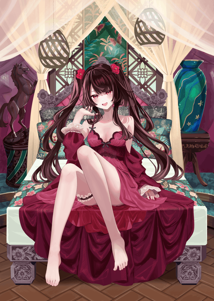 落乃いなほ🎠🎴#新人Vtuber tweet media